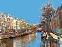 Canal in Amsterdam 2